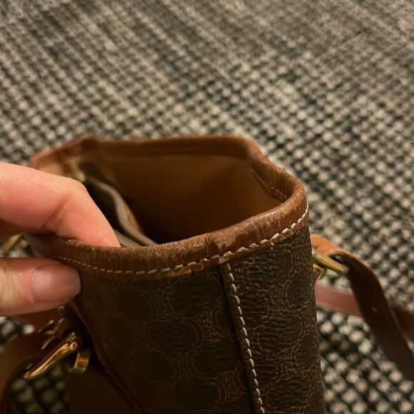 VINTAGE CELINE MACADAM SHOULDER BAG - Picture 11 of 11